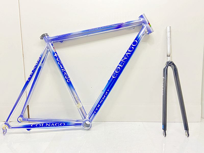 【中古】コルナゴ COLNAGO ドリームリフレックス DREAM REFLEX 読み込む 一こま仕掛ける 年式曖昧模糊たる 軽銀 青色【割り引き】