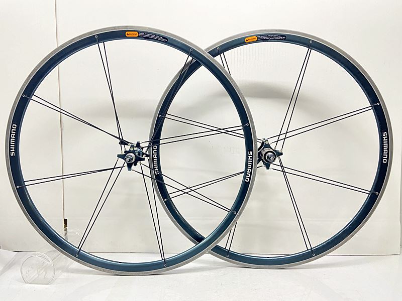 【中古】シマノ SHIMANO WH-7700 ホイールセット シマノフリー 10速 リムブレーキ クリンチャー アルミ 〇