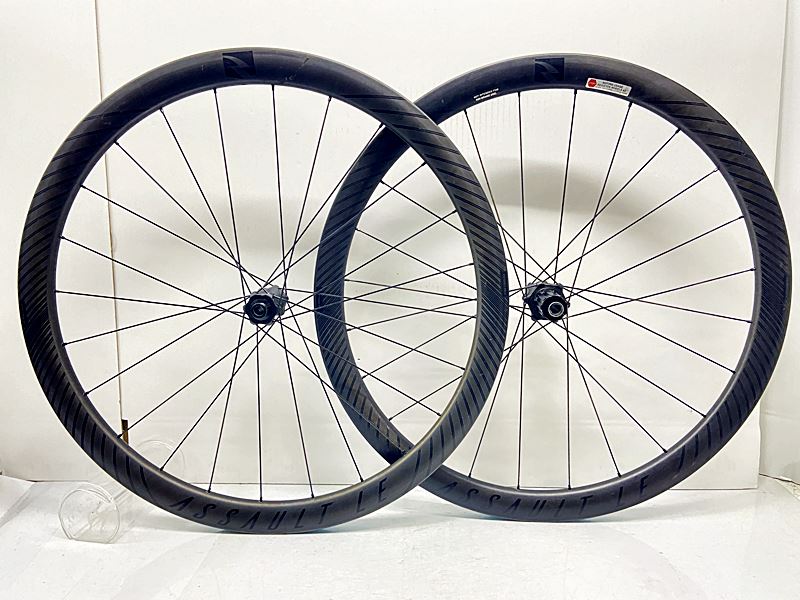 【中古】レイノルズ REYNOLDS アサルト ASSAULT LE 41 ホイールセット シマノフリー 11速 DISC チューブレスレディ カーボン