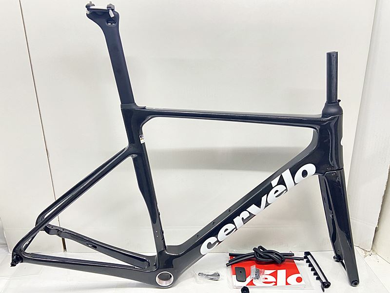 【中古】未当て嵌める品 サーヴェロ CERVELO 独奏者 SOLOIST 読み込む ひな形書き割り 2023年 56大きさ 炭素 黒いこと EMBERS