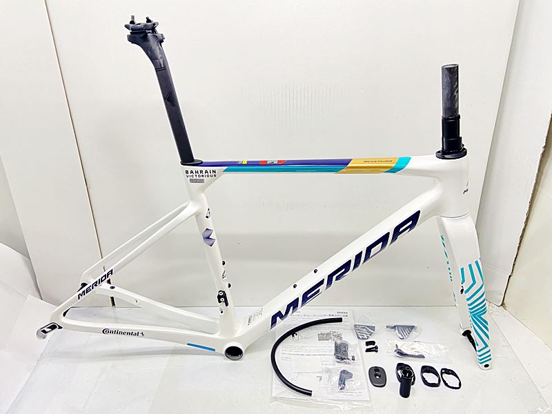 【中古】未当て嵌める品 メリダ MERIDA スクルトゥーラ SCULTURA TEAM V2 読み込む 一こま仕掛ける 2025年 48(S)大きさ PEARL(BLUE-TEAM)