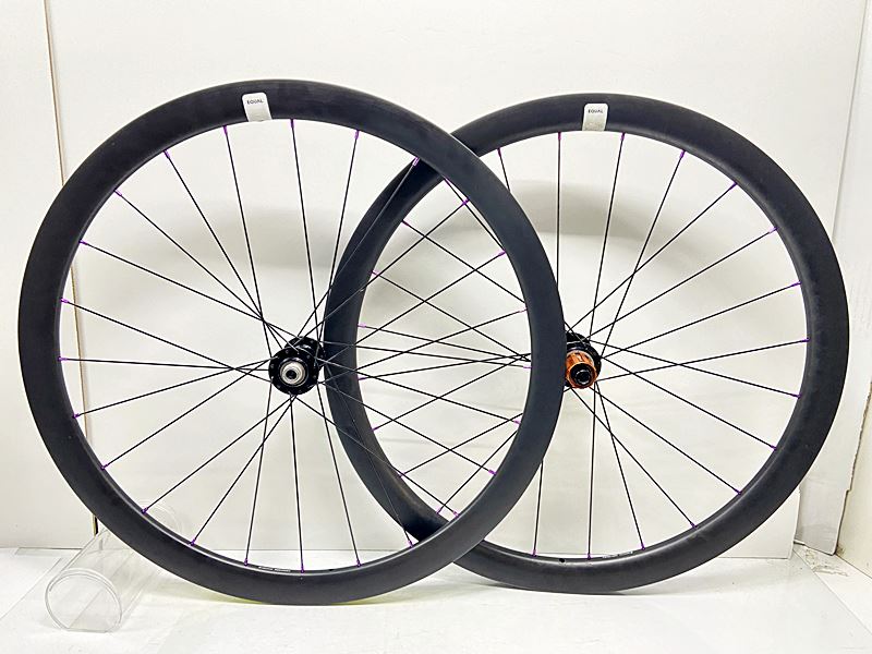 【中古】訳アリ グロータック GROWTAC イコール EQUAL DISC ホイールセット シマノフリー 11速 DISC チューブレスレディ カーボン｜ベリーグッドストア