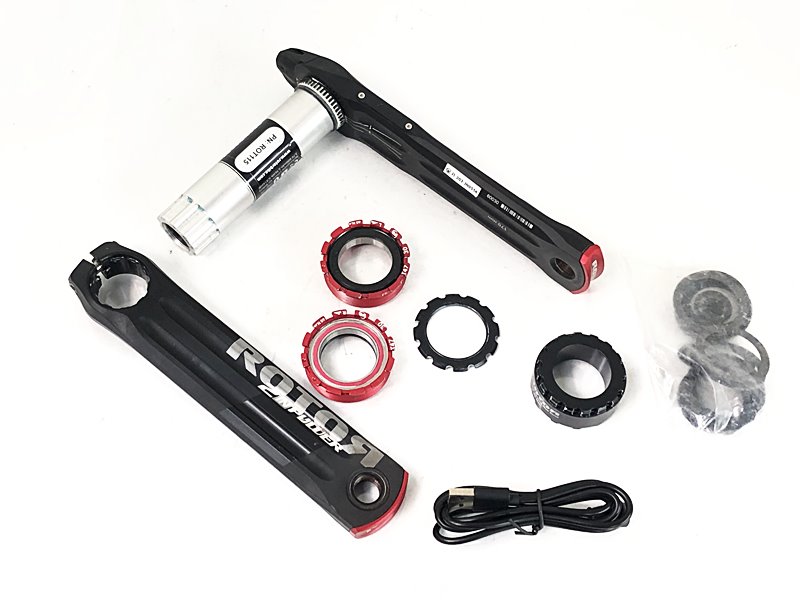 【中古】ローター ROTOR 2 イン パワー 2 IN POWER 170mm クランクアーム左右セット｜ベリーグッドストア