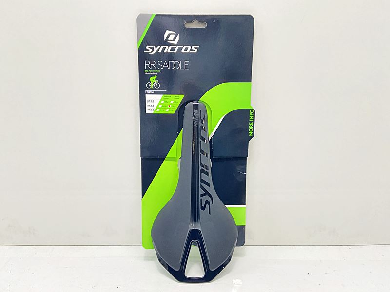 【中古】未使用品 スコット SCOTT シンクロス Syncros RR1.5 サドル チタンレール ブラック WIDE 275mm x 139mm (19)