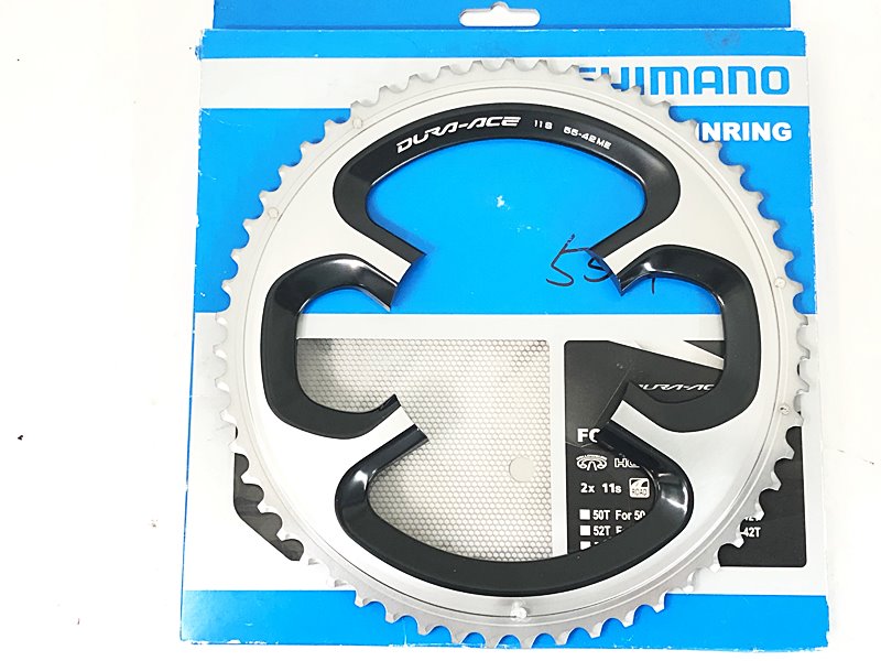 【中古】未使用品 シマノ SHIMANO デュラエース チェーンリングアウターのみ DURA-ACE FC-9000 CHAINRING 55T チェーンリング 〇