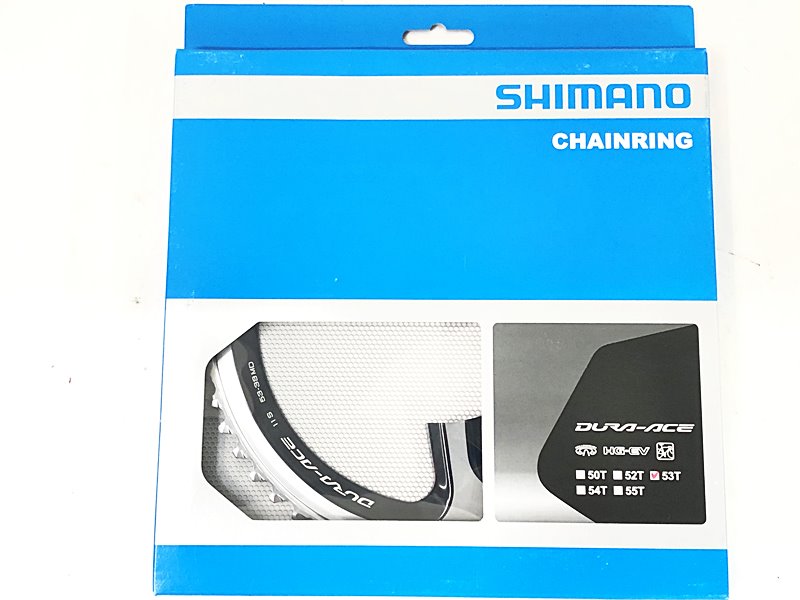 【中古】未当て嵌める品 シマノ SHIMANO デュラエース チェーンリングアウターのみ DURA-ACE FC-9000 CHAINRING 53T チェーン店輪っか 〇 スポーツ・アウトドア-その他