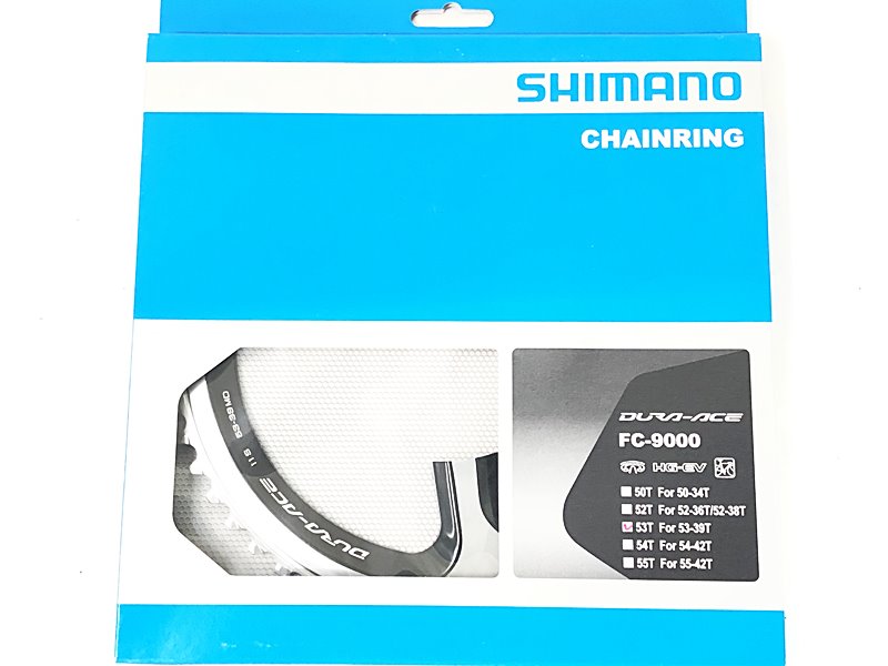 【中古】未使用品 シマノ SHIMANO デュラエース チェーンリングアウターのみ DURA-ACE FC-9000 CHAINRING 53T チェーンリング 〇｜ベリーグッドストア