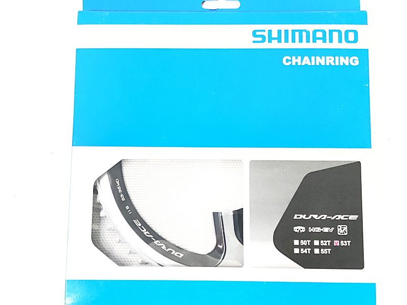 【中古】未当て嵌める品 シマノ SHIMANO デュラエース チェーンリングアウターのみ DURA-ACE FC-9000 CHAINRING 53T チェーン店輪っか 〇 自転車用パーツ-自転車・サイクリング-スポーツ・アウトドア