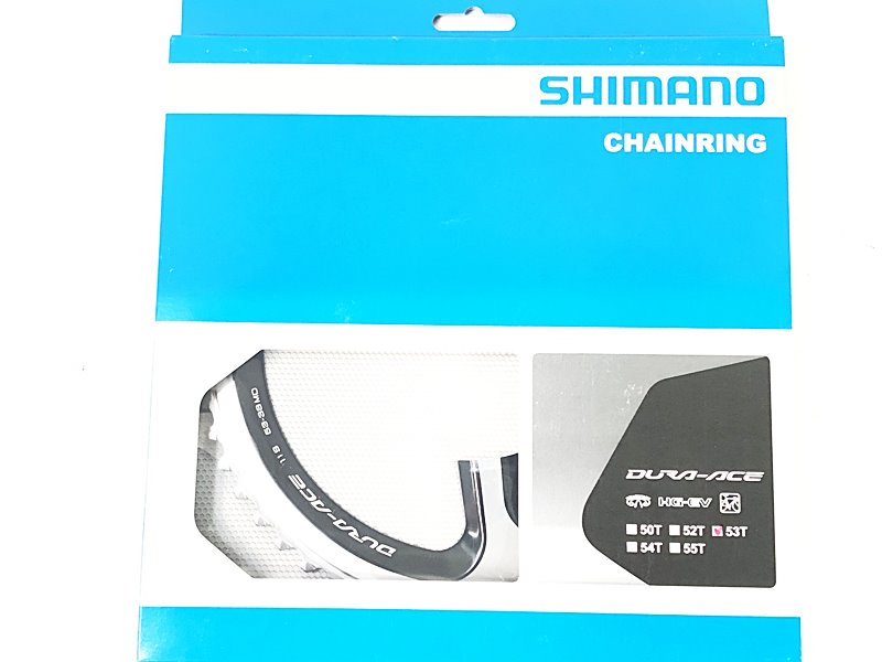 【中古】未使用品 シマノ SHIMANO デュラエース チェーンリングアウターのみ DURA-ACE FC-9000 CHAINRING 53T チェーンリング 〇