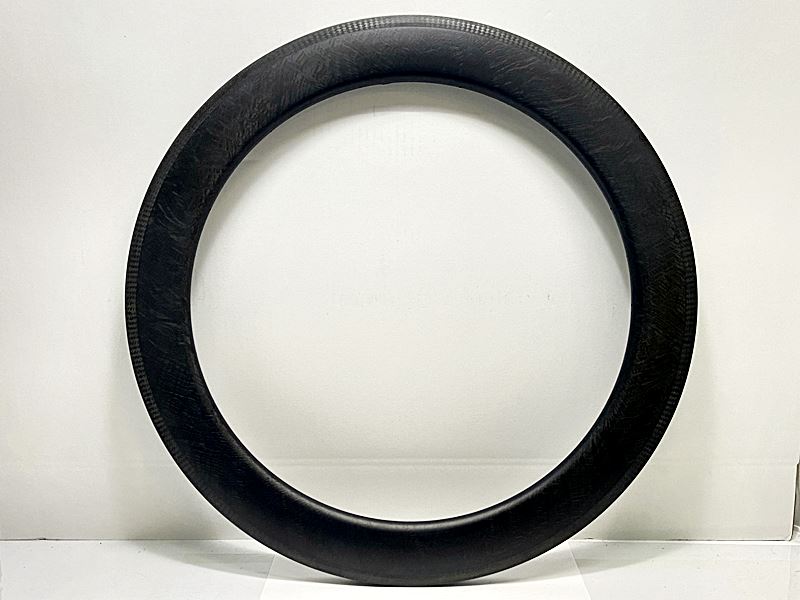 【中古】美品 ブローチャーズ BROTURES F-RIM 70粍ハイト リム1本のみ リム打ち切り チューブラー 炭素【引き下げ】