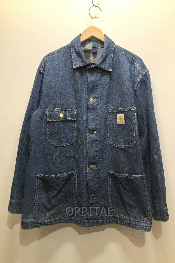 ★carhartt USA製 ヘリンボーン デニム カバーオール 楽天市場】古着 80年代 カーハート Carhartt ヘリンボーン