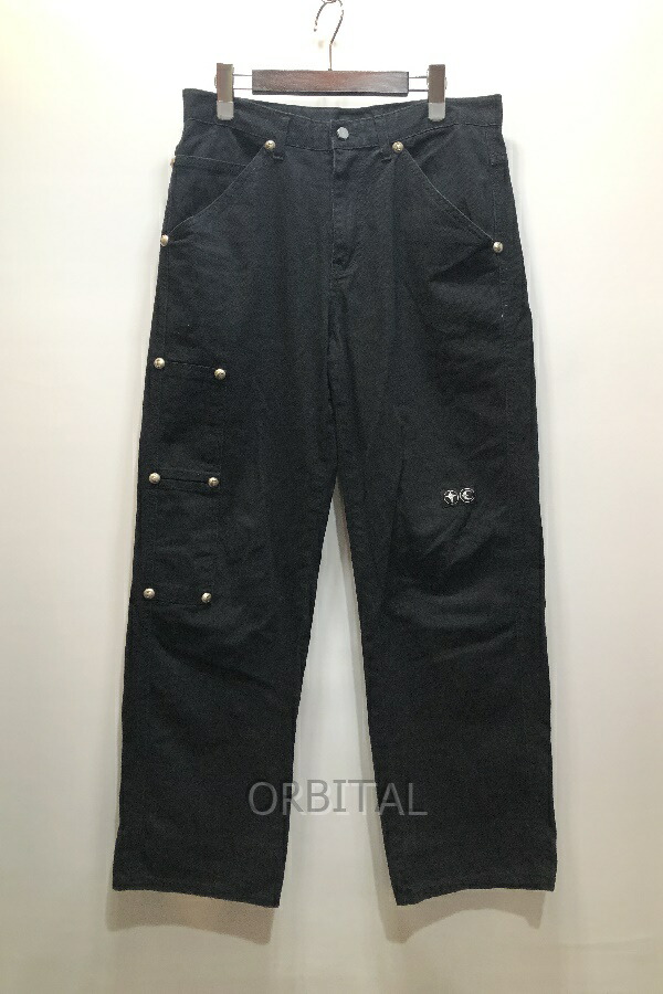 thugclub スタッズパンツ 楽天市場】【中古】THUG CLUBスタッズデニムパンツ ブラック