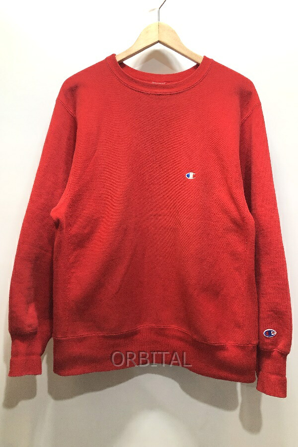 楽天市場】USA製 80s Champion Reverse Weave Sweatshirt 赤 XL