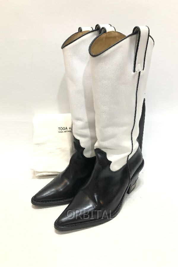 【専用】最終値下げ！TOGA PULLA ブラウンブーツ23.5cm(36.5) TOGA PULLA（トーガ プルラ）｜ブーツ一覧 - WEAR