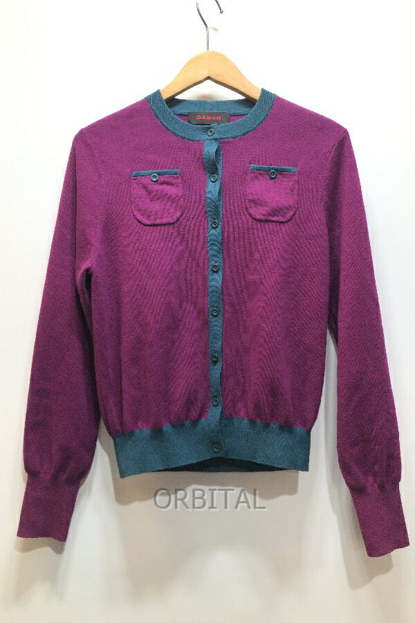 キャバン CABaN コットン カシミヤ クルーネック カーディガン CABaN カーディガン コットンカシミヤ クルーネックカーディガン