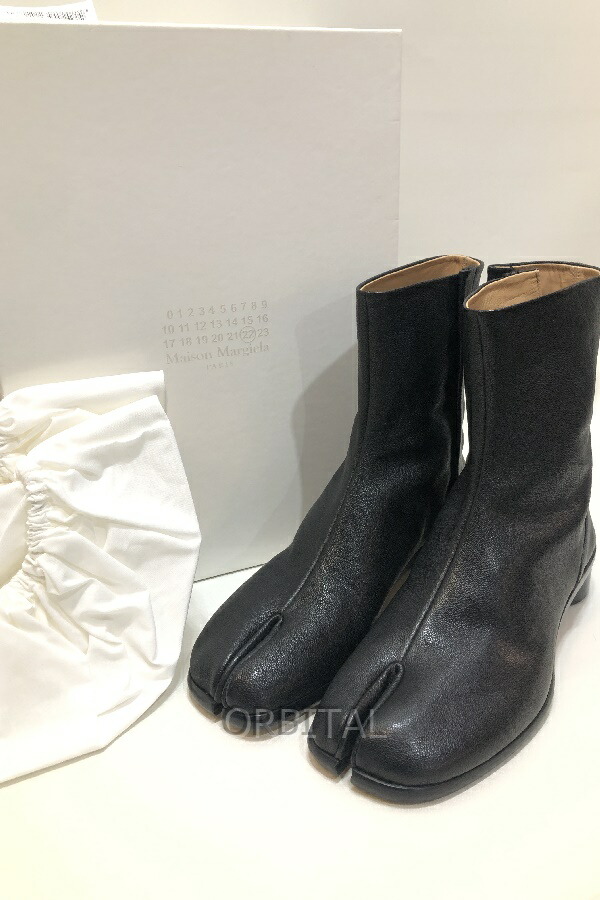 楽天市場】【メゾンマルジェラ】Maison Margiela 足袋 レザー フラット