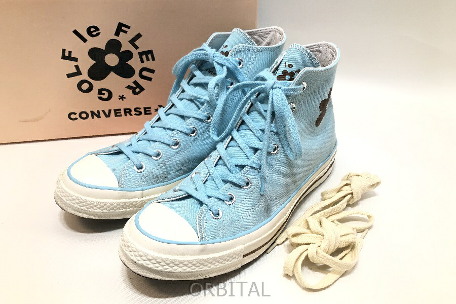 【中古】経堂) ゴルフ惜しみ無い置き目 コンバース Golf Le Fleur Converse チャックテイラー70 ご機嫌 ガルフ 流れ 163863C 大きさ28