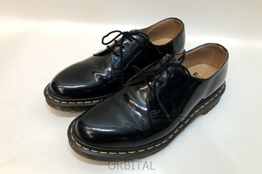 【中古】経堂) コムデギャルソンオムドゥ ドクターマーチン COMME des GARCONS HOMME DEUX DR. MARTENS 3ホール 1461 UK8 イギリス製