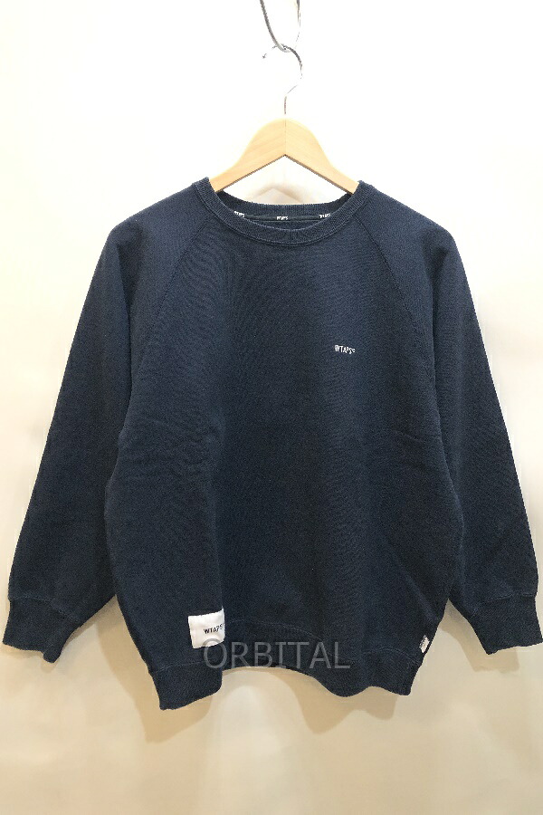 【中古】経堂) ダブルタップス WTAPS 25AW SIGN-RGYD SWEATER 調教師 流汗 252ATDT-CSM05 大きさ02 米国海軍 メンズ