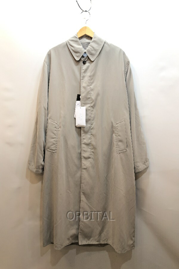 【中古】経堂) メゾンマルジェラ Maison Margiela 未当て嵌める 桃綿織物 トレンチコート 25年品 S51AH0184 必要経費393,800円 ※香料臭