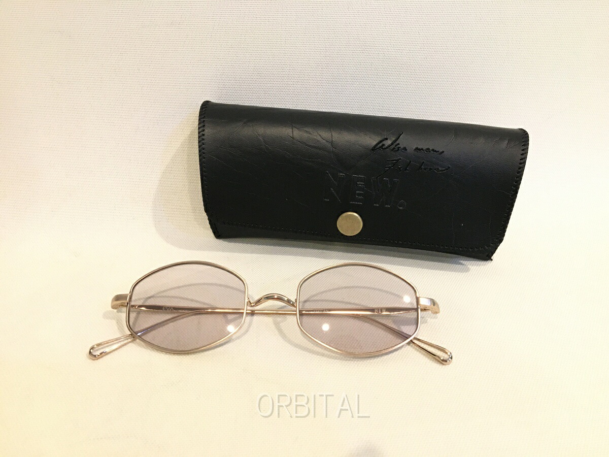 【中古】二子玉)ニュー NEW. Eyewear 未使用 EVA エヴァ・ヘス サングラス チタン 眼鏡 定価18,700円 49□21-145-C2｜ベリーグッドストア