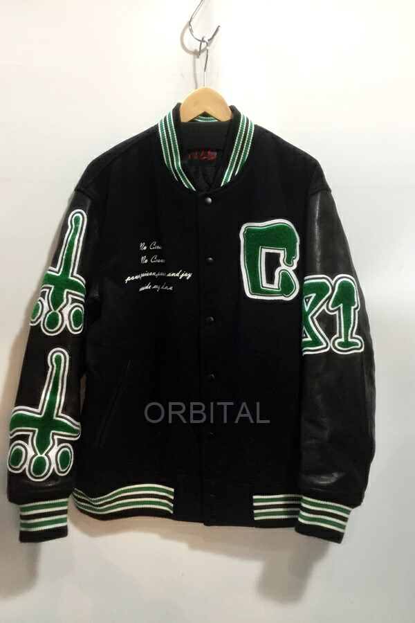 大幅値下げ！　来週まで限定出品　cvtvlist スタジャン　CREW 楽天市場】cvtvlist(カタリスト) サイズ:2 23SS CREW UNIVERSITY