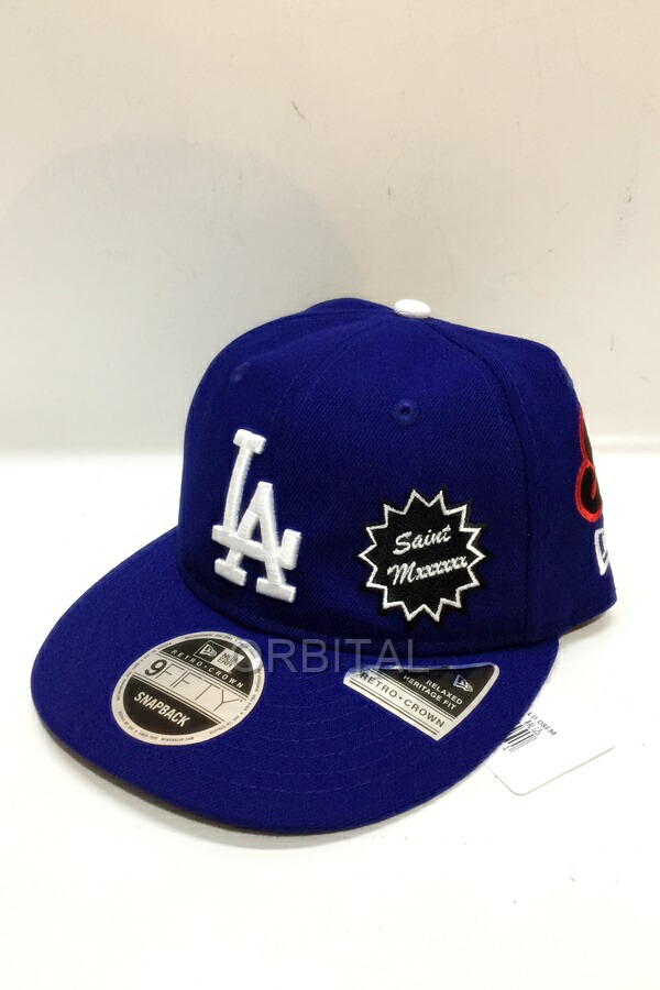 25SS セントマイケル ニューエラ 9FIFTY ドジャース キャップ セントマイケル×ニューエラ SAINT MICHAEL×New Era 25SS RC