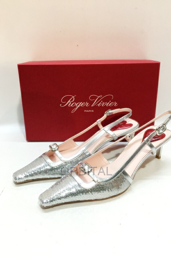 楽天市場】【ロジェヴィヴィエ】Roger Vivier スクエアバックル