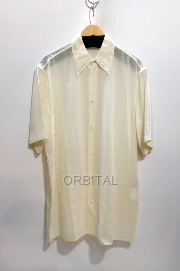 JIL SANDER ジルサンダー 22AW レースニットカラーレーヨンドレスシャツ J02DL0015 アイボリー系 32 IT4IG0MT60HC JIL SANDER ジルサンダー 22AW レースニットカラーレーヨン