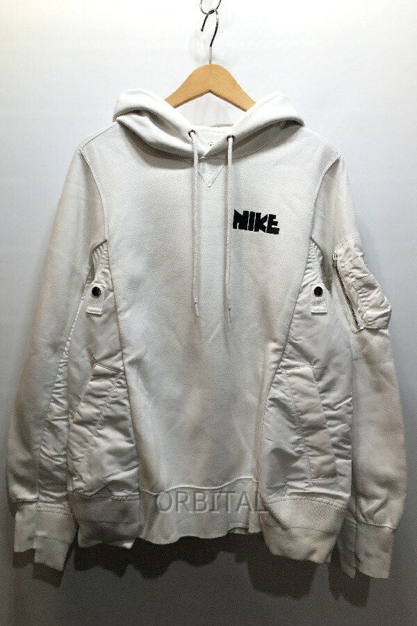 sacai NIKE レイヤード ボンバージャケット サカイ ナイキ ブルゾン sacai sacai×NIKE サカイ ナイキ 21AW NRG LAYERED JKT