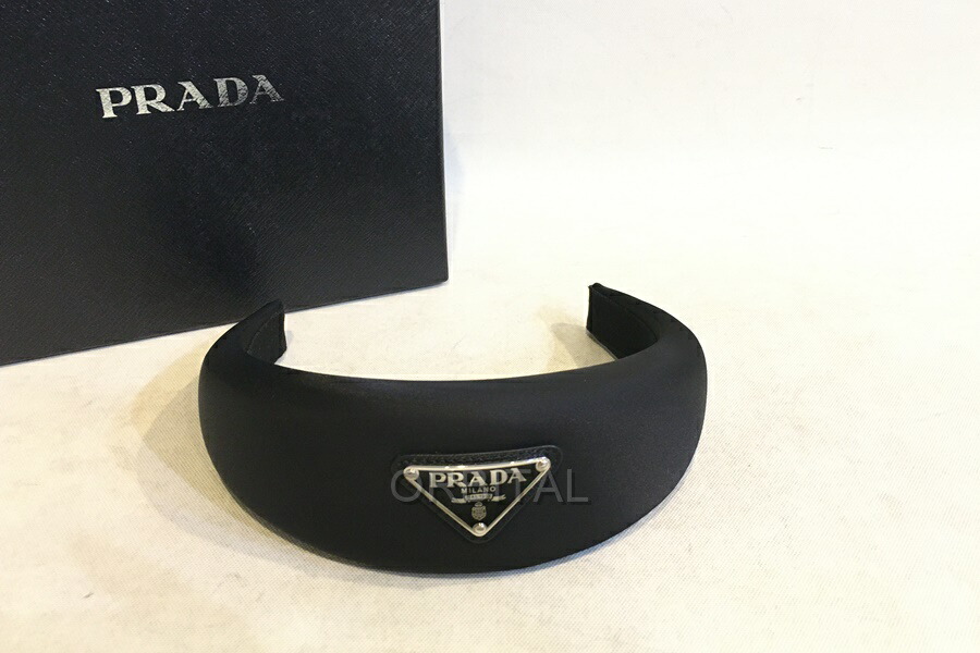 楽天市場】【ｸｰﾎﾟﾝ5%OFF】プラダ／PRADA ヘッドバンド・ヘア
