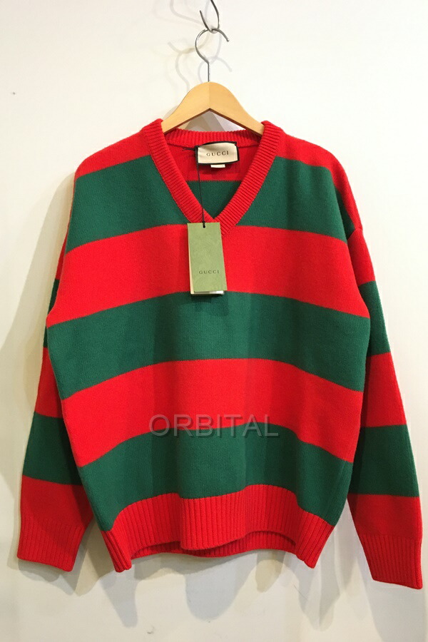 楽天市場】【中古】GUCCI“グッチ”GG柄 モヘア Vネック ニットセーター