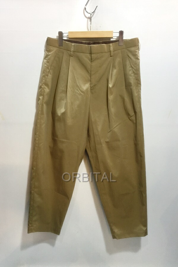楽天市場】【中古】 カラー パンツ サージワイドトラウザー 22aw