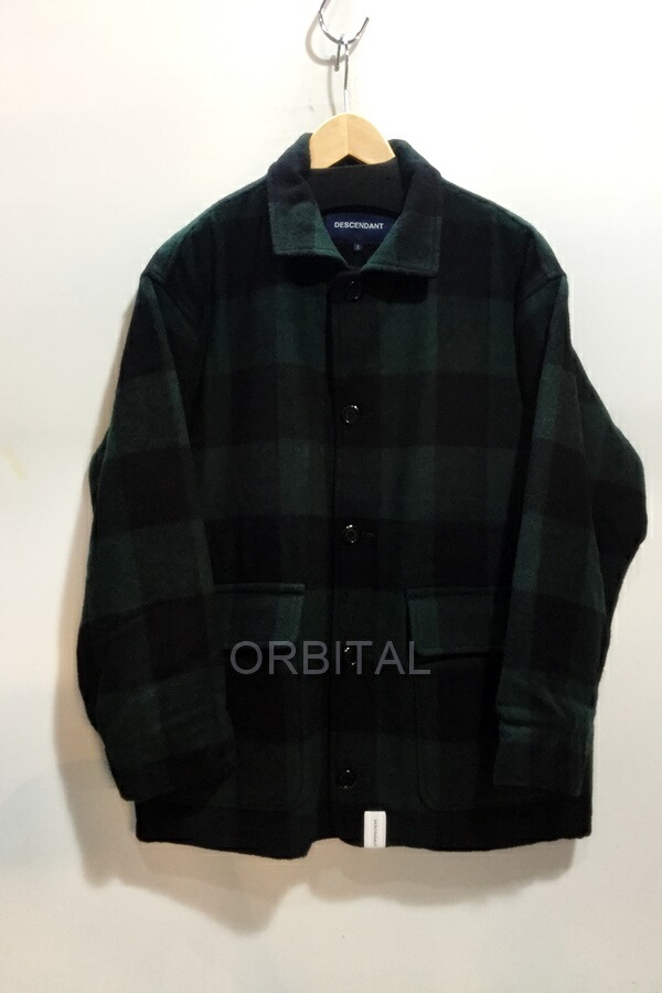 楽天市場】【中古】DESCENDANTウールチェックジャケット
