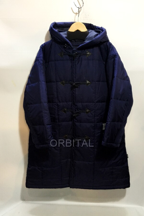 【中古】代官山)ネイバーフッド NEIGHBORHOOD PADDED DUFFLE COAT パデット ダッフルコート 242SZNH-JKM05 ネイビー サイズM