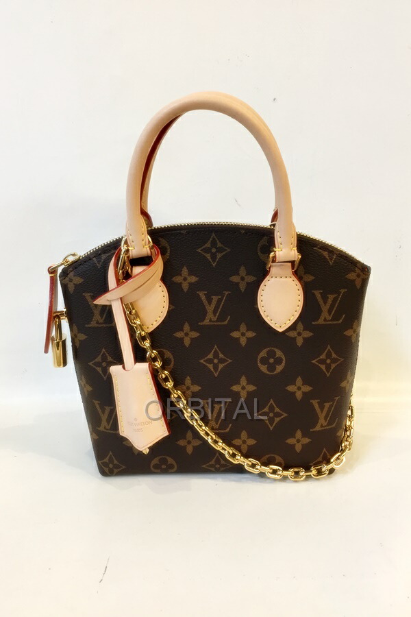 【中古】代官山)LOUIS VUITTON ルイヴィトン M12019 鍵を掛けるイットBB モノグラム ハンドバック 2WAY肩先 赤銅色 ショルダーバッグ・メッセンジャーバッグ-バッグ・小物・ブランド雑貨-レディースバッグ