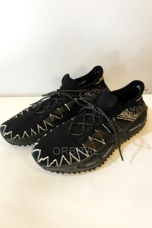 【中古】代官山)NEIGHBORHOOD × adidas ネイバーフッド×アディダス NMD_S1 N KNIT ID4854 編み物 スニーカー 黒いこと 大きさ28珊