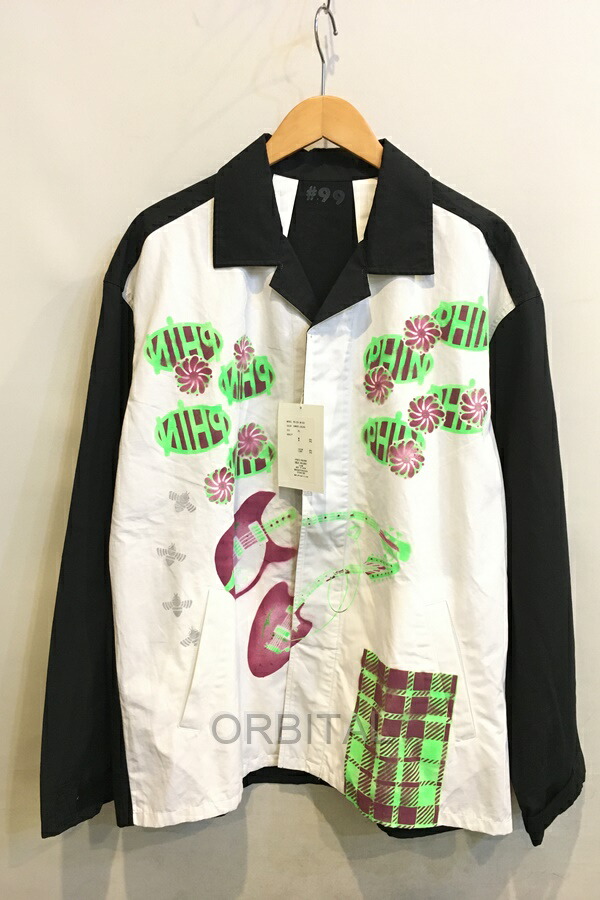 【中古】二子玉) PHINGERIN フィンガリン 未使用訳有 FRAME JACKET GUITER BEE フレームジャケット ギター メンズ XL 定価63,800円