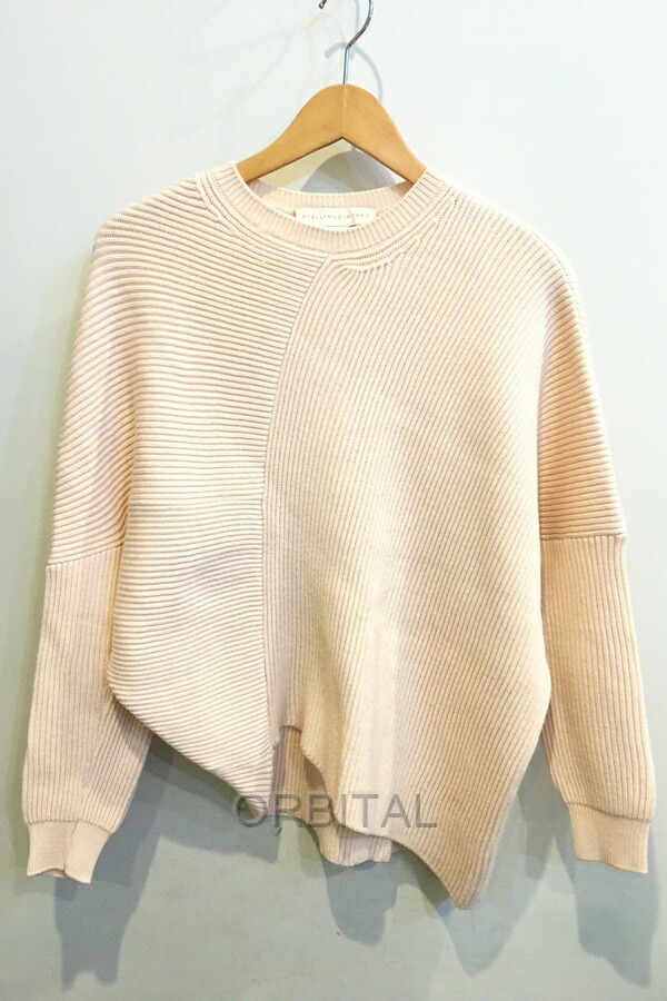 ステラマッカートニー　白鳥柄フリルニット ステラマッカートニー白鳥柄フリルニット