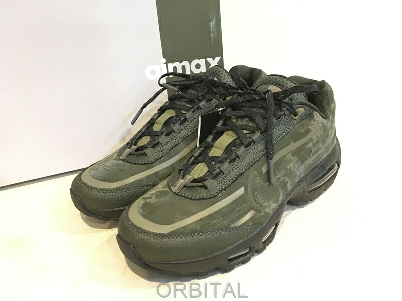 【中古】双生児玉) 未当て嵌める WORKSOUT x Nike Air Max 95 SP ワークスアウト × ナイキ 大気圏 マックス 95 HQ0263-300 27糎