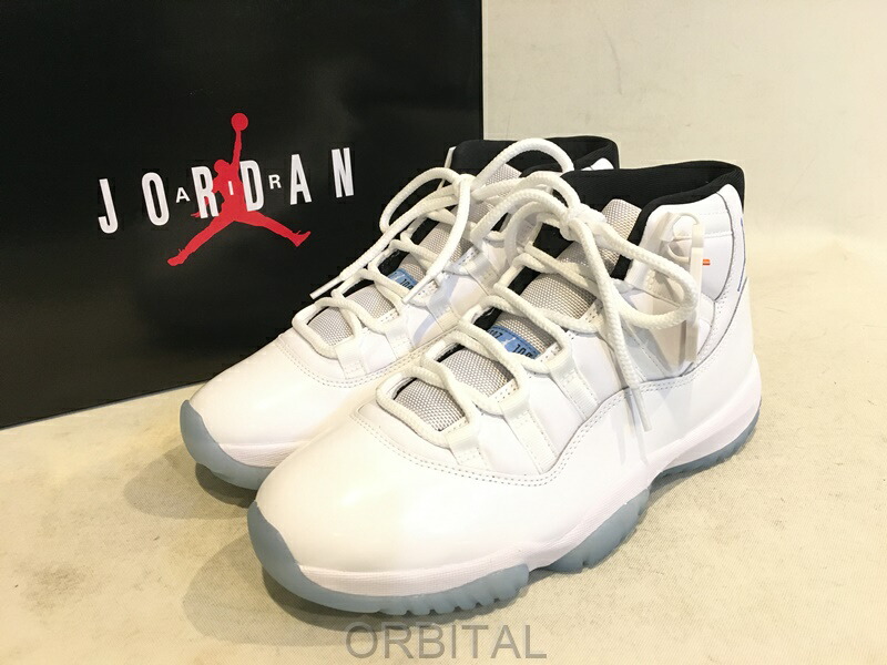 【中古】双生児玉) 未当て嵌める Nike Air Jordan 11 Retro Legend Blue ナイキ エアジョーダン11 レトロ レジェンドブルー CT8012-104 27糎