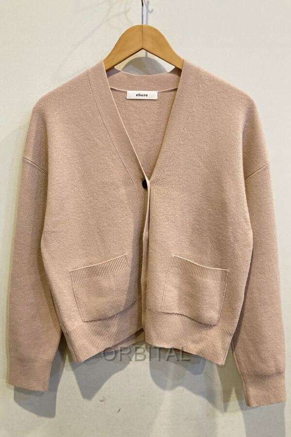 ebure ウールVネックカーディガン アイボリー 楽天市場】【ソノタ】 ebure エブール コットン×カシミヤ Vネック