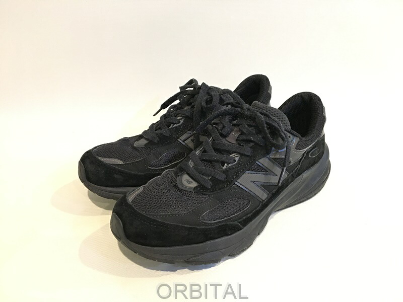 【中古】双生子玉) New Balance ニュー平衡にする Made インチ USA U990BB6 スニーカー 黒いこと メンズ 26糎 必要経費39,600円 ※傷