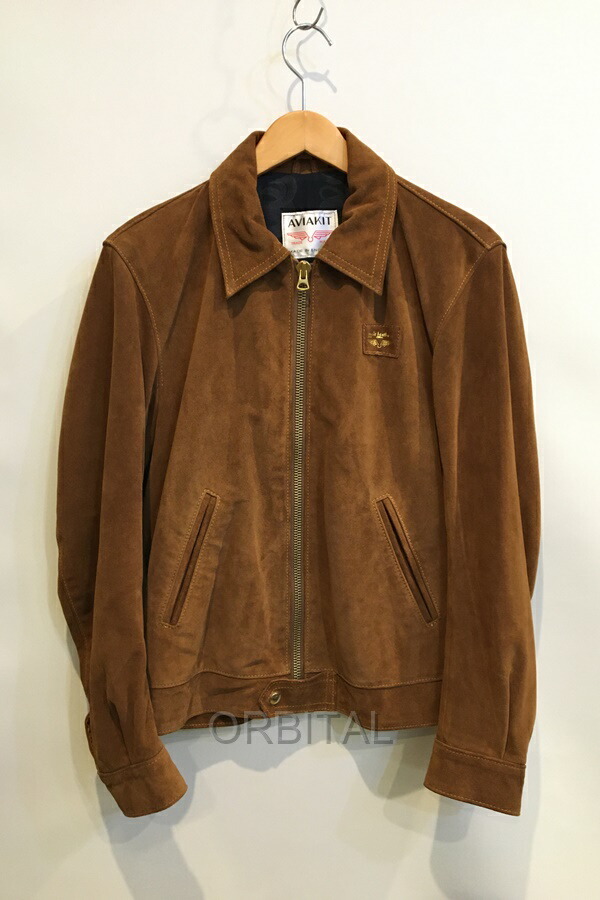【中古】二子玉)Lewis Leathers× HYSTERIC GLAMOUR ルイスレザー #60 CORSAIR コルセア スエードジャケット 定価275,000円 M
