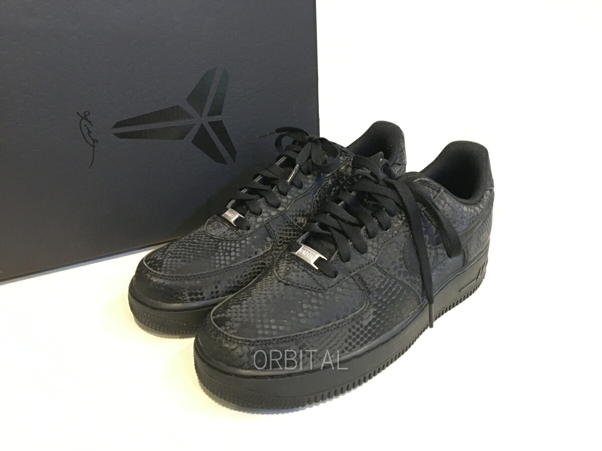 【中古】双生子玉)未当てはめる コービー・ブライアント × ナイキ 大気圏 フォース 1 置き目 Kobe Bryant × NIKE AIR FORCE 1 LOW IB0018-003 27糎