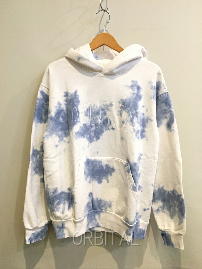 【中古】二子玉) エイブレンズ A blends 極美品 タイダイ染めスウェットパーカ 定価24,200円 スウェットフーディ メンズ L|ベリーグッドストア