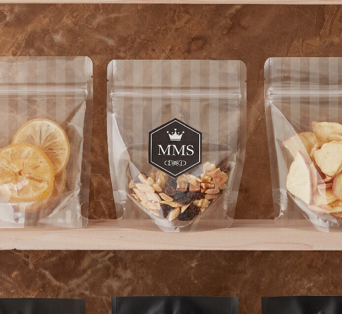 ファスナー付き添い人照明ランプ風呂敷き包み袋 白の透かし生産ライン 食料雑貨類袋 焼御菓子 繊細さ 木ノ実類 素っ気ないフルーツ 余分の物御菓子一統【MMS】
