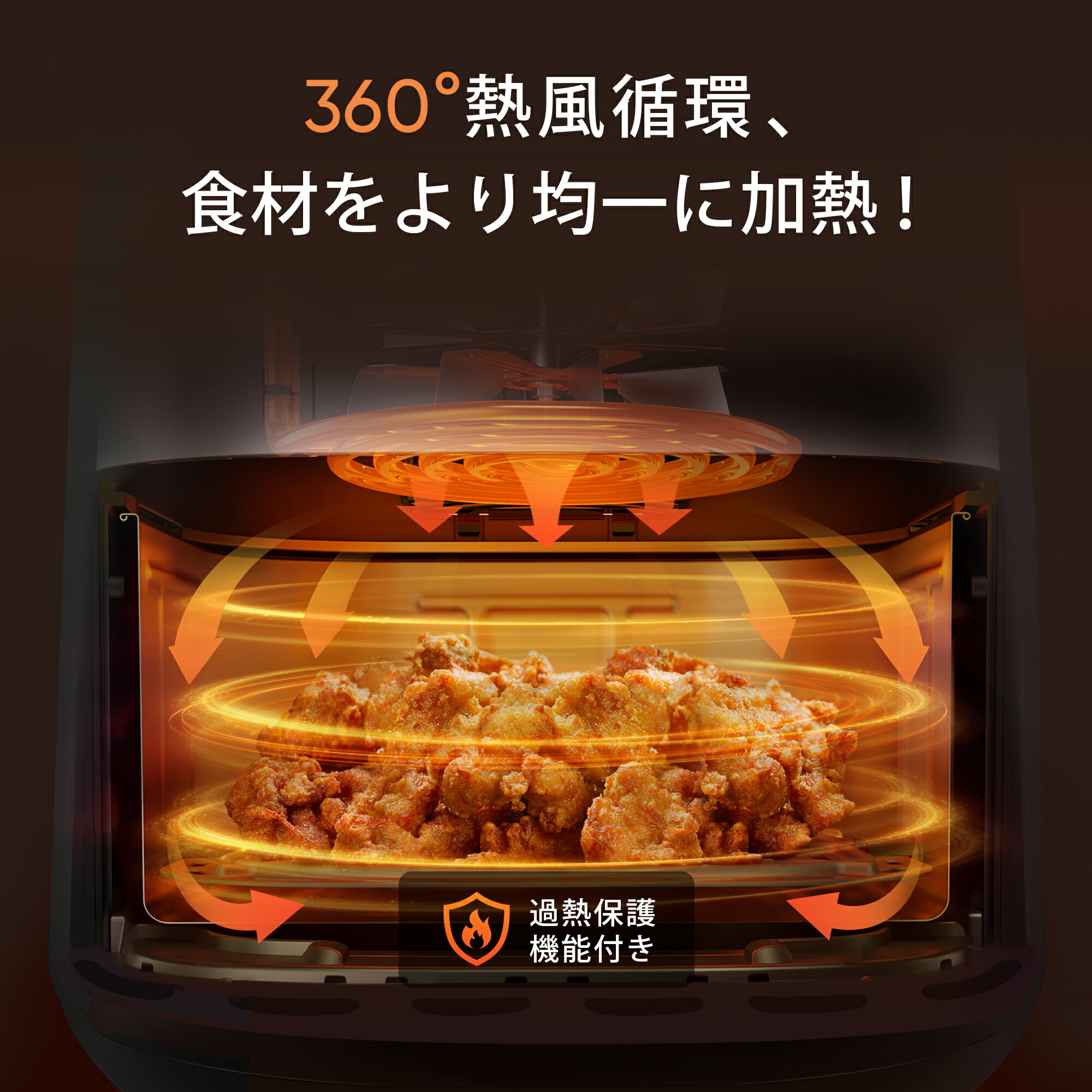 SS期間中1,800円OFFクーポン】COSORI ノンフライヤー CAF-LI211
