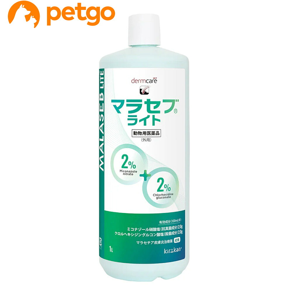 マラセブライト シャンプー 犬用 1L（毛の荒物用飲み薬）