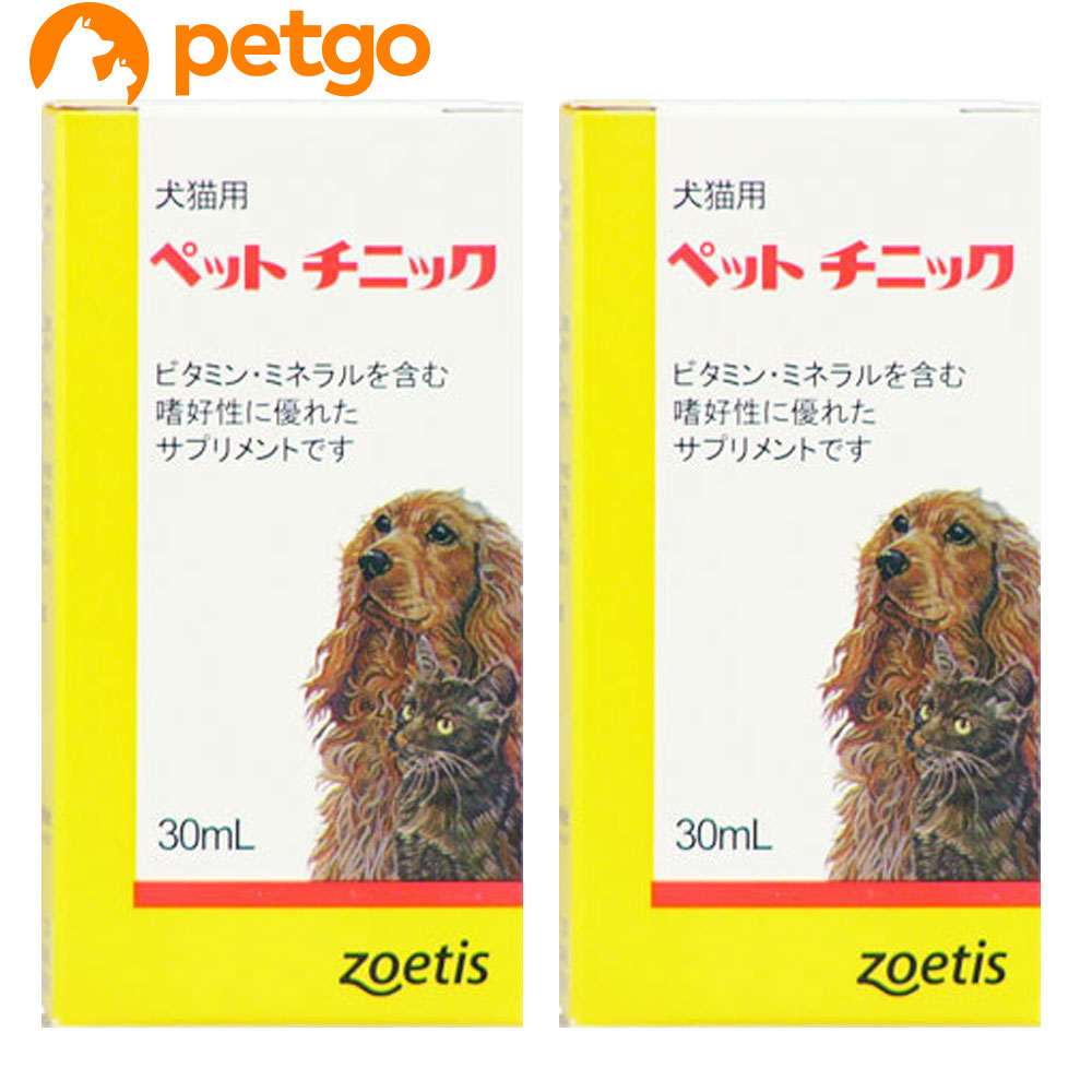 犬猫用　ペットチニック　30ml×9個 ペットチニック 30ml 犬用 zoetis ゾエティス・ジャパン – anifull